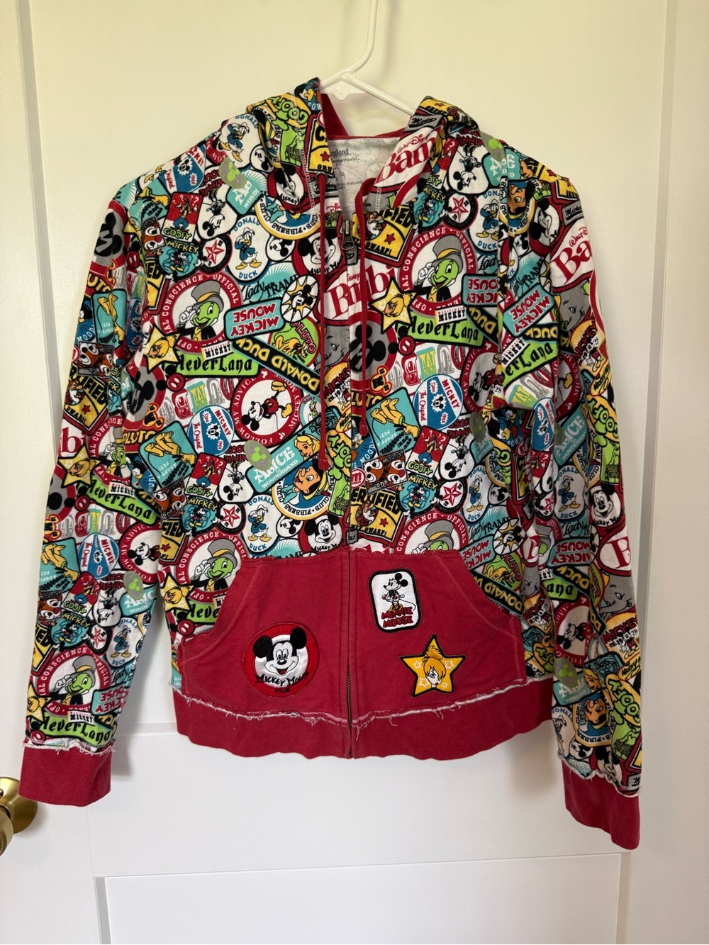 Disney Button Print Jacket